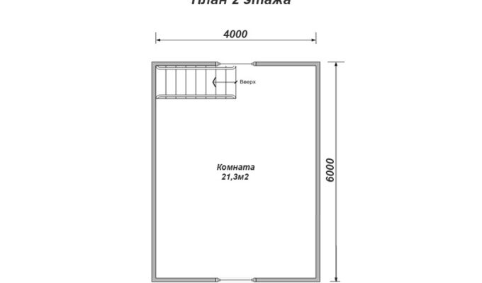 Каркасный дом «КД 12-50» 5х5 м