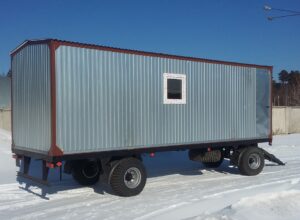 Жилой вагон-дом на шасси БВ-18 3х3