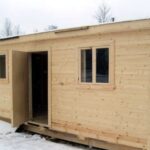 Бытовка строительная БС-04 двухкомнатная с тамбуром 6х4 — фото 4